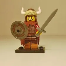 Lego Collectible Minifigure Series 12, Set # 71007 - Hun Warrior