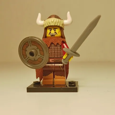 Lego Collectible Minifigure Series 12, Set # 71007 - Hun Warrior