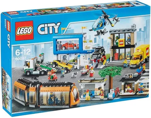 LEGO City Town - City Square Building Kit (1683 Pieces) - 60097
