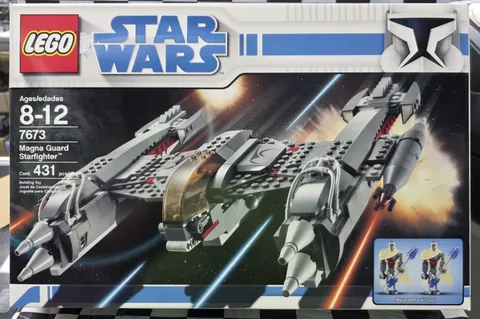LEGO Very Rare 2008 Star Wars Clone Wars: 7673 Magna Guard Starfighter NISB