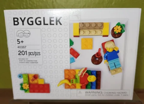 IKEA BYGGLEK 201-piece LEGO Brick Set 40357 Limited Release New In Box