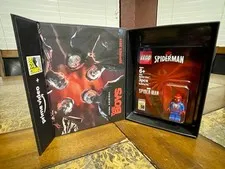 LEGO 2019 MARVEL PS4 SPIDERMAN MINI FIGURE SDCC ORIGINAL BOX VERY RARE!