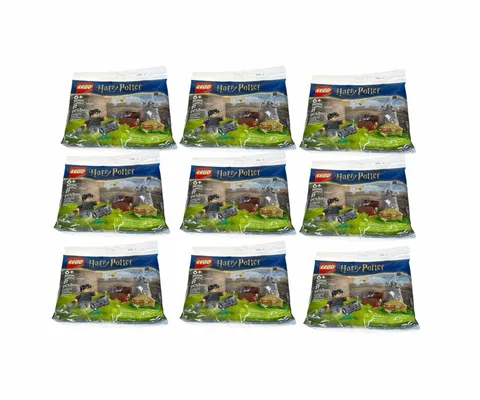 Lot of 9 LEGO Harry Potter Quidditch Lesson (30706) Brand NEW