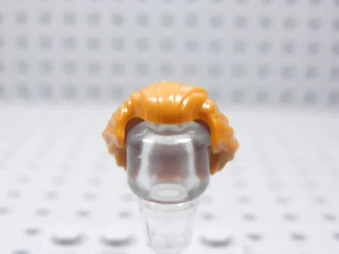 LEGO Short Dark Orange Hair Minifig Swept Back AC