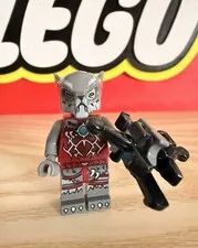 Lego Legends Of Chima Wakz Minifigure With Accessory