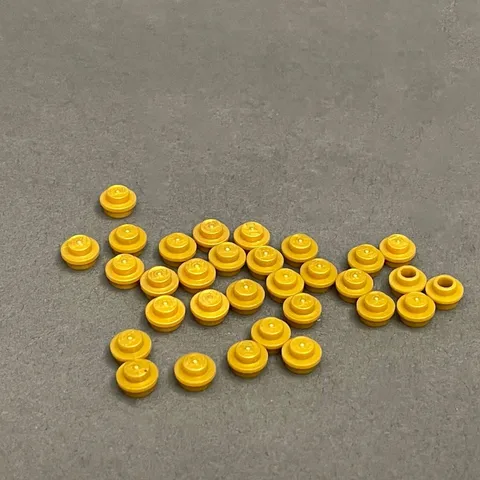 Lego 6141 30057 4073 85861 28626 Gold Replacement Parts Pieces Lot of 31
