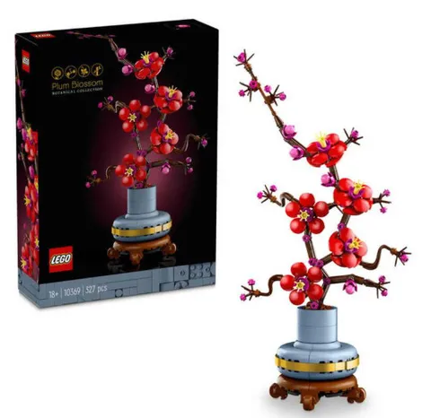 LEGO Plum Blossom 10369 Botanical Collection Icons Decor Japan