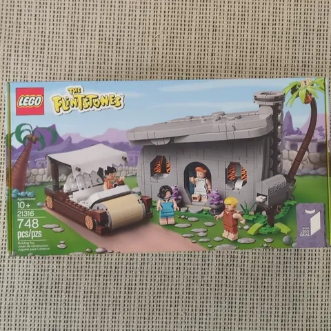 LEGO Ideas The Flintstones (21316) Complete Set 748 NEW IN SEALED BOX!!!