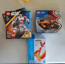👉 Small Lego LOT 3x Lego 1x Nano  ALL NEW AND UNOPENED! 👍😁