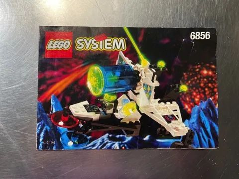 1996 LEGO System 6856 Manual Booklet Used Condition