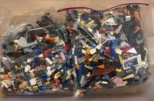 10.5 Lb Genuine LEGO Bulk Lot Mixed Bricks Parts Pieces Minifig Parts Unsearched