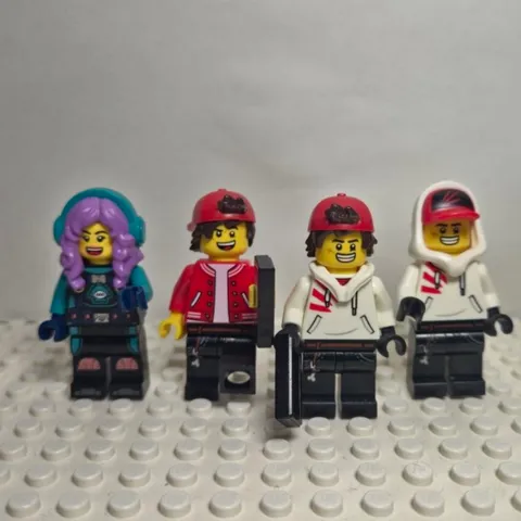 LEGO Hidden Side Minifigure Lot hs058 hs047 hs018 hs043 Jack Davids Parker
