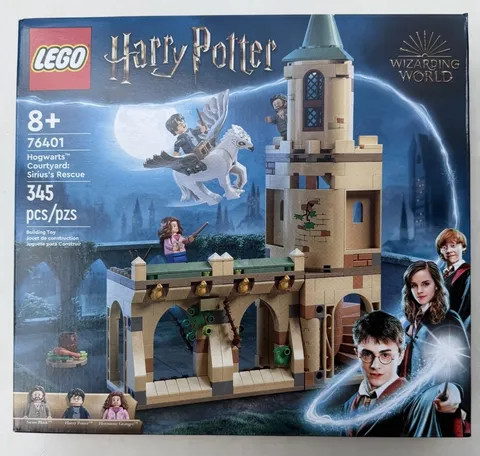 LEGO Harry Potter 76401 Hogwarts Courtyard: Sirius's Rescue Retired New Sealed