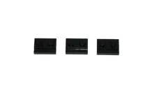 3 Lego® TRAIN Railway 9V 12V RC Slide Guide Rail 2x1 BLACK
