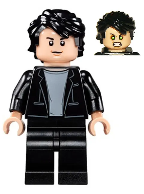 LEGO [No Color/Any Color] Bruce Banner - Black Legs sh0408 Used Genuine