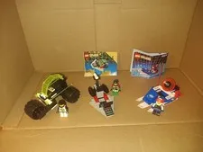 Vintage LEGO Space Lot 6851 6834 6813 Near Complete w/ 3 Minifigs