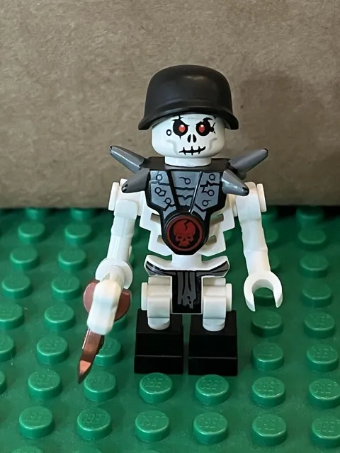 Lego Minifigure Ninjago Chopov Skulkin Skeleton Minifigure Helmet njo0005 - 3A
