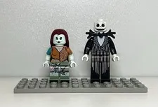 Lego 21351 Nightmare Before Christmas Jack Skellington (Long) & Sally Minifigure