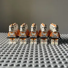 LEGO Star Wars Clone Trooper Minifigure Lot of 15 212th Troopers (no holes)