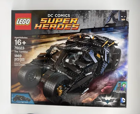 LEGO DC Comics Super Heroes The Tumbler 76023 Box Stand Batman Joker 1869