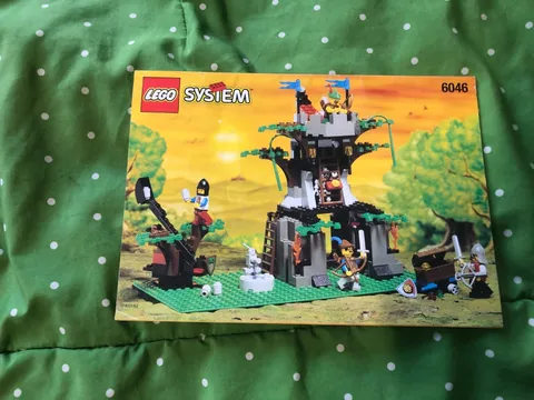 Lego 6046 manual instructions only good condition