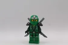 LEGO Ninjago Rise Of The Snakes 9450 njo0065 Lloyd ZX Minifigure Damage Lot HTF
