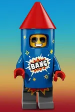 LEGO Minifigure Series 18 - 71021 - Firework Guy #5