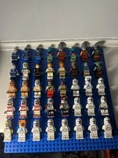 40 Lego Star Wars Minifigure Lot Clone Trooper Figures w/ Assorted Helmets