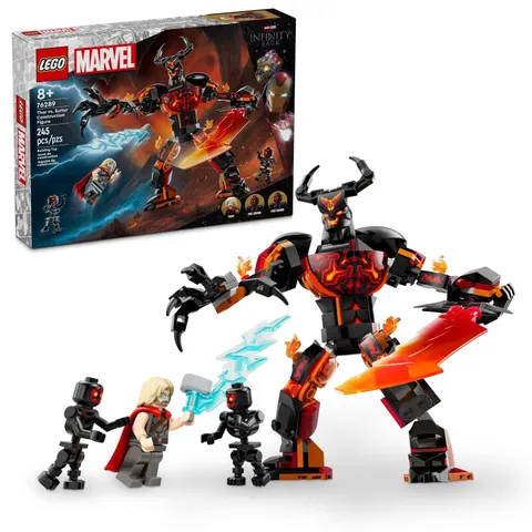 NEW SEALED - LEGO Marvel Thor vs. Surtur Construction Figure (76289)