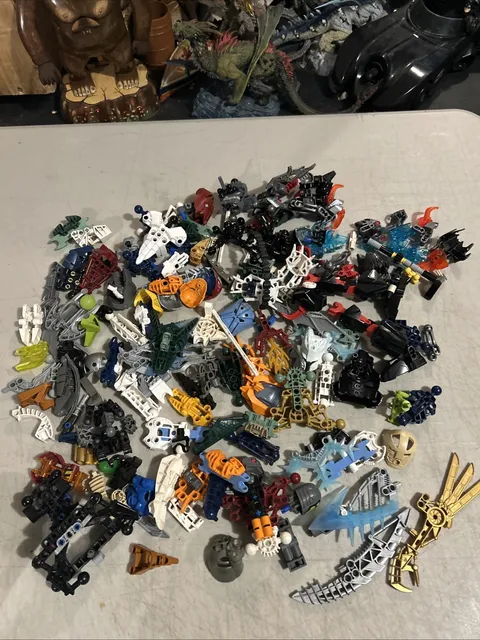 LEGO Bionicle & Bulk Lot Random Parts Pieces Masks Non Lego More #20