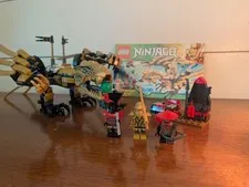 LEGO 70503 Ninjago The Golden Dragon 100% Complete + Instruction, Parts VERIFIED