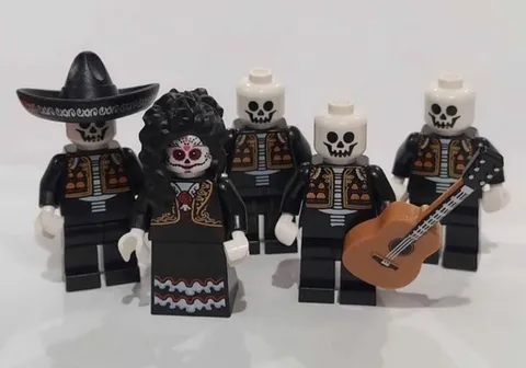Lego CATRINA & MARIACHI Day of the Dead Build a minifigure BAM
