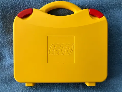 YELLOW BRIEFCASE Storage Case Only LEGO Classic #10713 Excellent 2012