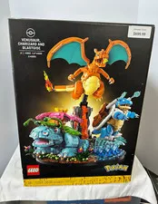 LEGO Pokemon Venusaur Charizard Blastoise Set 72153 6838pcs 18+ Box