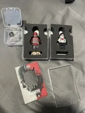 LEGO Marvel Daredevil Delux & Muse custom minifigure Set of 2 NO ACCESSORIES 