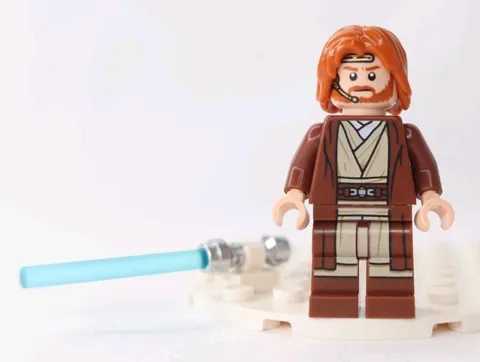 LEGO Obi-Wan Kenobi - Reddish Brown Robe Minifigure Star Wars 