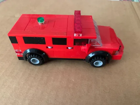 Custom Built LEGO Fire Vehicle
