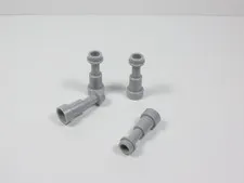 LEGO Lot of 4 Light Bluish Gray Spyglass Telescope Accessory Minifig H12