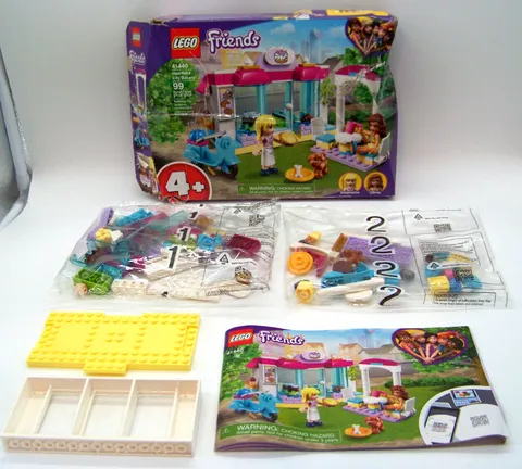 Lego Friends Heartlake City Bakery 41440 Opened Damaged Box, Sealed Contents