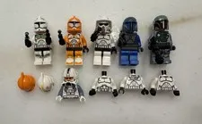 L EGO Star Wars Clone Trooper Lot SW0299 SW0297 SW0298 SW0396 7913 7914 + Parts