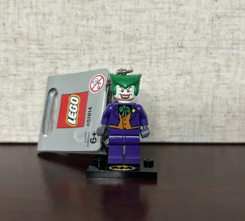 LEGO Batman The Joker Minifigure Keychain 851814 NEW w/Tag 2006 VTG LEGO Batman