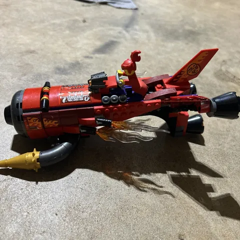 LEGO 80019 Red Son's Inferno Jet 2021 Monkie Kid ONLY Jet and Red Son