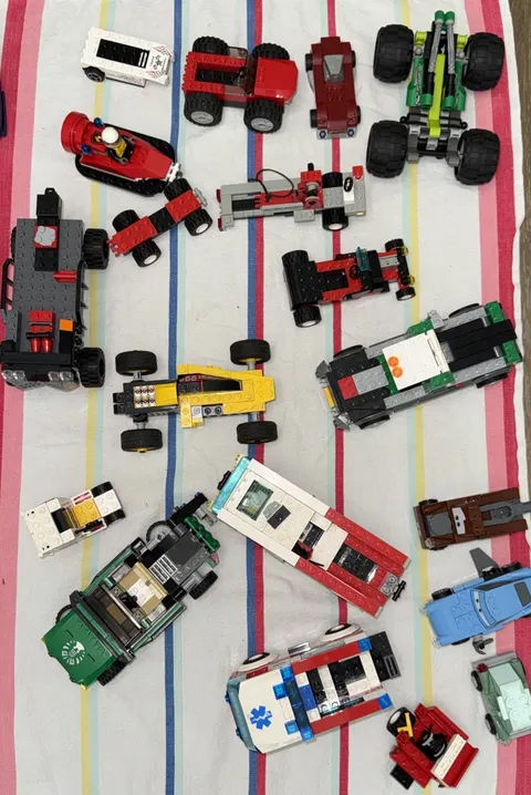 LEGO Vehicle Lot Mixed Not Complete