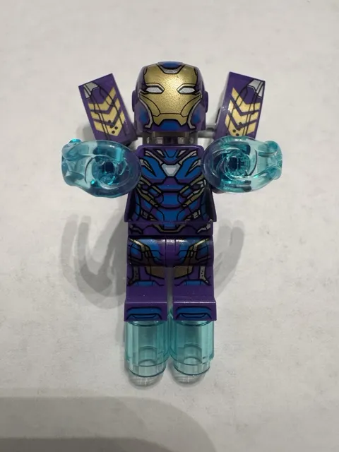 Lego Marvel Rescue Pepper Potts Avengers Endgame 100% Complete All Accessories