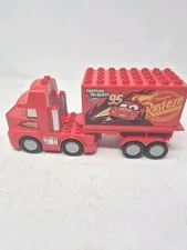 Lego Duplo Disney Cars Mack Lightning McQueen 95 - Trailer Toy- Used - See Desc.