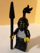 Lego cas177 Breastplate Black - Minifigure - Castle/Black Falcons -Released 1987