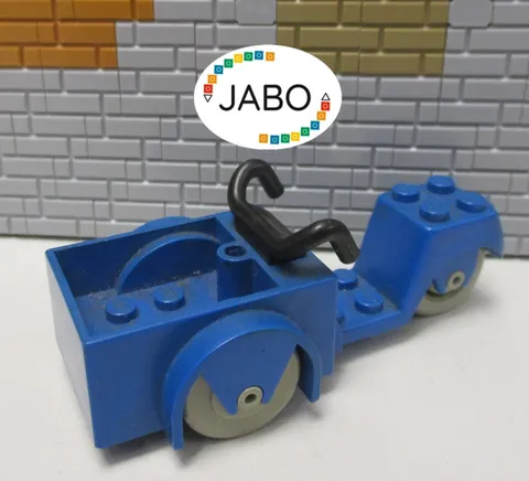 (G13/14) LEGO Fabuland fabac2 Tricycle Motorcycle Blue 3672 3781