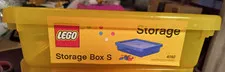 Room Copenhagen Lego 4092 Storage Box Container Yellow- No Lids- New From 2012