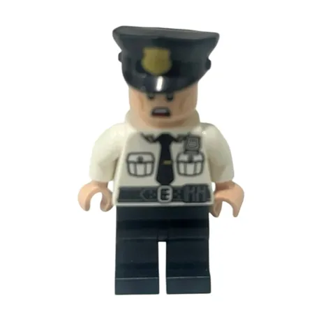LEGO Batman Movie Security Guard Minifigure SH0331 Uniform Cop Set 70910