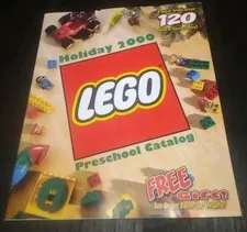 ⭐Lego Holiday 2000 Preschool Magazine Catalog⭐